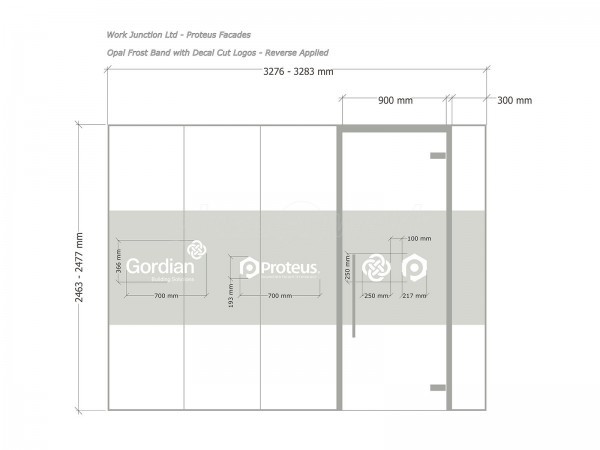 Proteus Facades (Skelmersdale, Lancashire): Glazed Office Walls Using Laminated Acoustic Glass