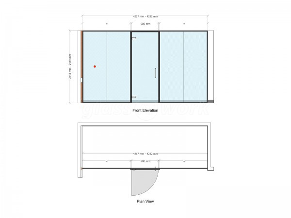 RSH Audio Ltd (Dartford, Kent): Glass Office Wall With Soundproofing