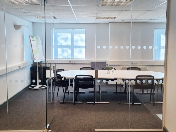 Rainbow Care Solutions (Wavertree, Merseyside): Glass Office Screens With Glazed Doors