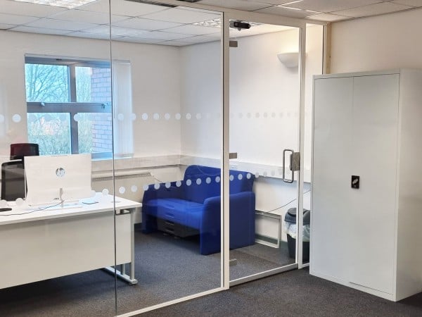 Rainbow Care Solutions (Wavertree, Merseyside): Glass Office Screens With Glazed Doors