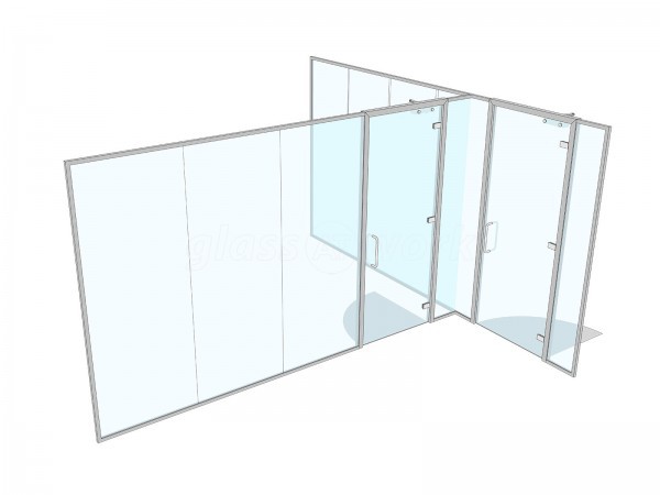 Reco Hoist (St Ives, Cambridgeshire): Laminated Acoustic Glass Offices With Logo