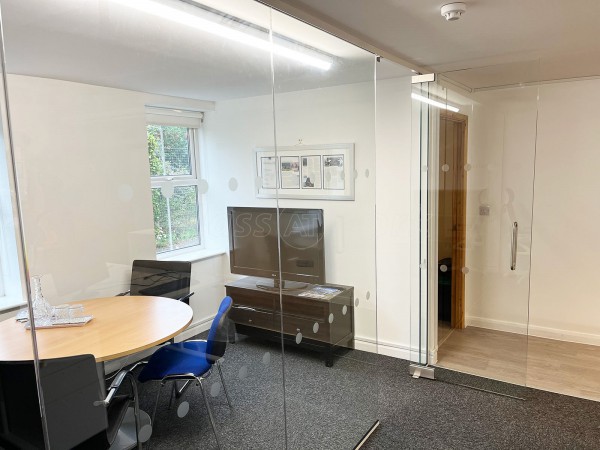 Red Rock Geoscience (Exeter, Devon): Toughened Interior Glass Wall and Door