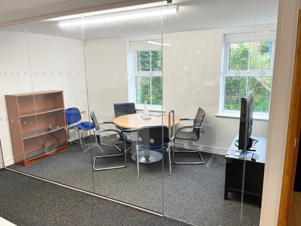 Red Rock Geoscience (Exeter, Devon): Toughened Interior Glass Wall and Door