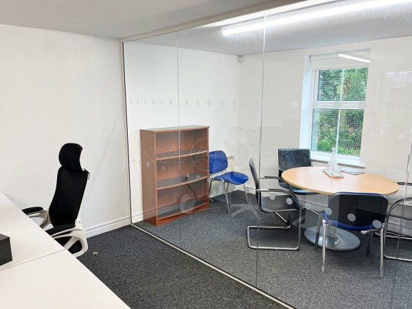 Red Rock Geoscience (Exeter, Devon): Toughened Interior Glass Wall and Door