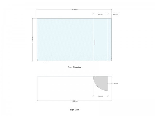 Red Rock Geoscience (Exeter, Devon): Toughened Interior Glass Wall and Door