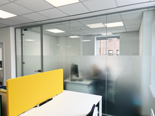 Roddy New Homes Construction (Sevenoaks, Kent): Glass Office Partition Fitout