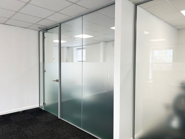 Roddy New Homes Construction (Sevenoaks, Kent): Glass Office Partition Fitout