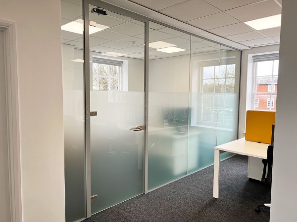 Roddy New Homes Construction (Sevenoaks, Kent): Glass Office Partition Fitout