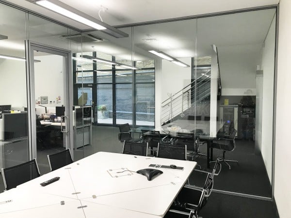 Double Glazed Frameless Glass Office Partitioning