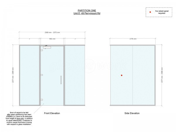 SDP (Haywards Heath, West Sussex): Frameless Glass Partitions and Glazed Corner Office