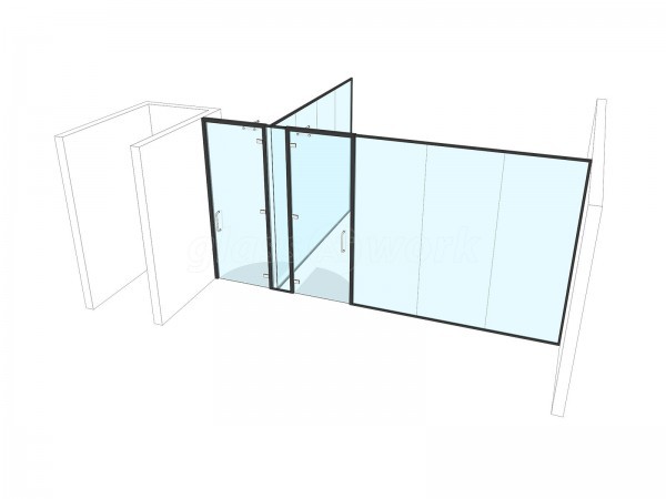 SHJ (Rotherham, South Yorkshire): Multiple Acoustic Glass Partition Offices