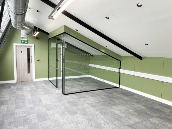 SP Construction Essex (Basildon, Essex): Glass Corner Office Under Pitched Roof