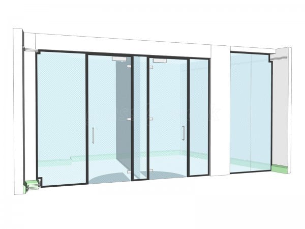 The Sandbox Workspace (Aldgate, London): Toughened Glass Office Pods