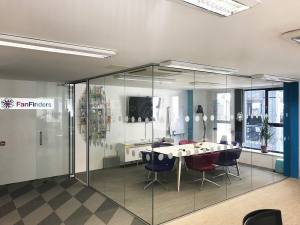 Fanfinders Ltd (Shoreditch, London): Corner Room, Acoustically Glazed With Framed Door