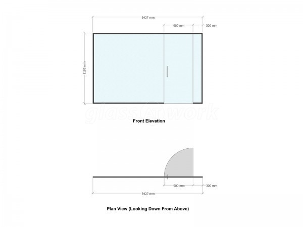 Sigma Imaging [UK](Welwyn Garden City, Hertfordshire): Toughened Safety Glass Office Partition