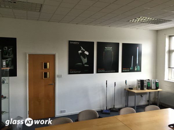 Smallfry (Wolston, Coventry): Glass Partitioning and Glass Door