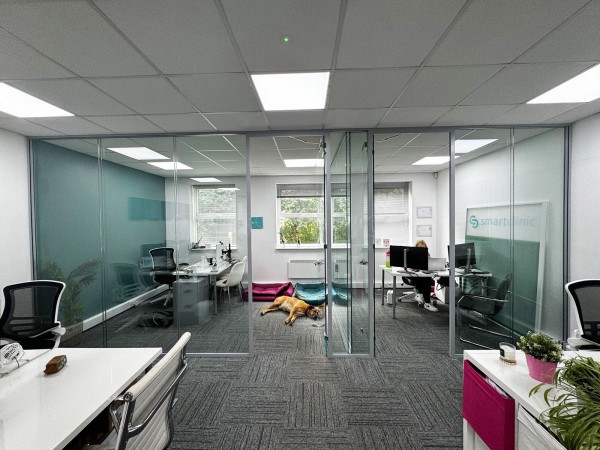 Smart Clinic (Northwich, Cheshire): Double Glazed Glass Office Partitions
