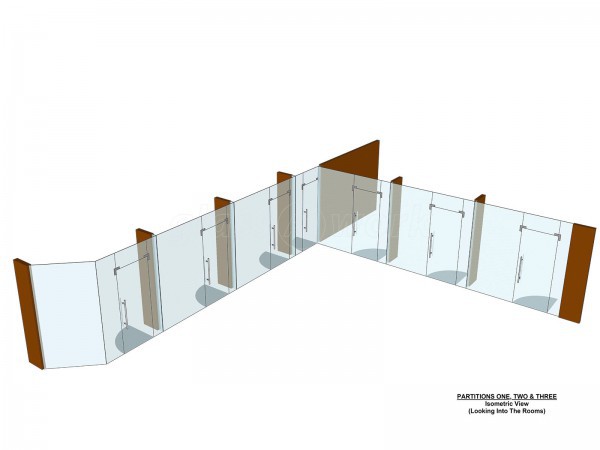 Smileworks Training Hub (Liverpool, Merseyside): Multiple Glass Dental Surgery Rooms With Sandblasted Glass For Treatment Rooms