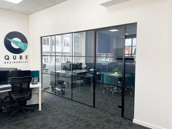 South Of England Investments (Liverpool, Merseyside): Laminated Acoustic Glass Office Partitioning