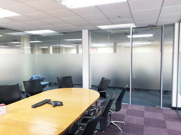 Sovereign Automotive Ltd (Epsom, Surrey): Acoustic Glass Office Wall With Soundproofing