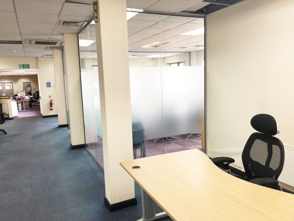 Sovereign Automotive Ltd (Epsom, Surrey): Acoustic Glass Office Wall With Soundproofing