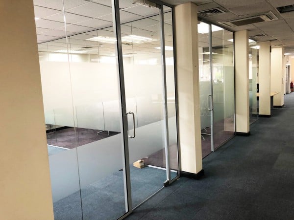 Sovereign Automotive Ltd (Epsom, Surrey): Acoustic Glass Office Wall With Soundproofing