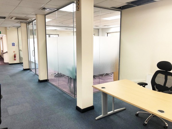 Sovereign Automotive Ltd (Epsom, Surrey): Acoustic Glass Office Wall With Soundproofing