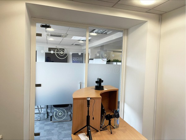 Space Aye (Glasgow, Scotland): Office Interior Glass Door and Side Panel