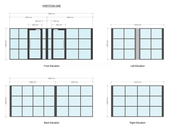 Spot this Space (Stratford, London): Industrial Warehouse Glazing With Black Frames