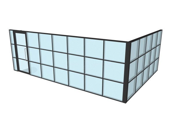 Spot this Space (Stratford, London): Industrial Warehouse Glazing With Black Frames