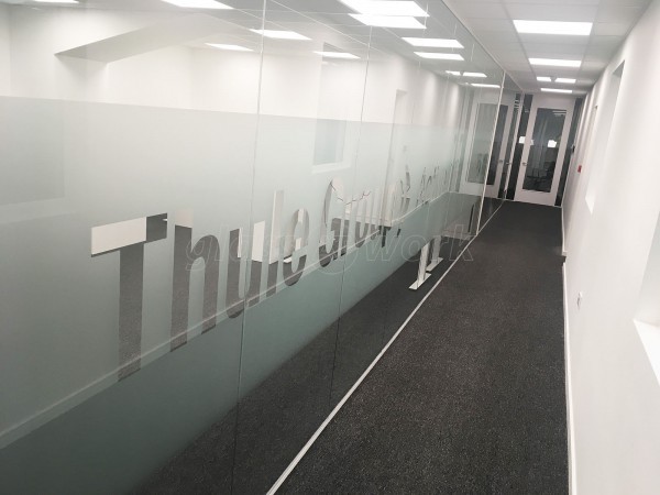 Thule Outdoor Limited (Haverhill, Suffolk): Bespoke Window Film