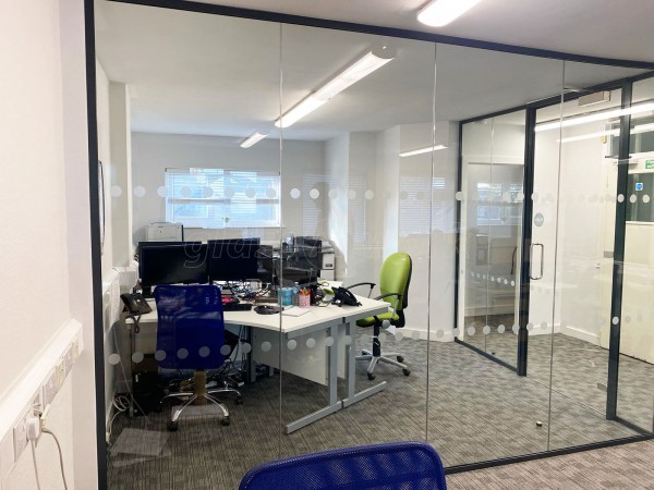 TC Group (Mangotsfield, Bristol): Glass Corner Office Pod