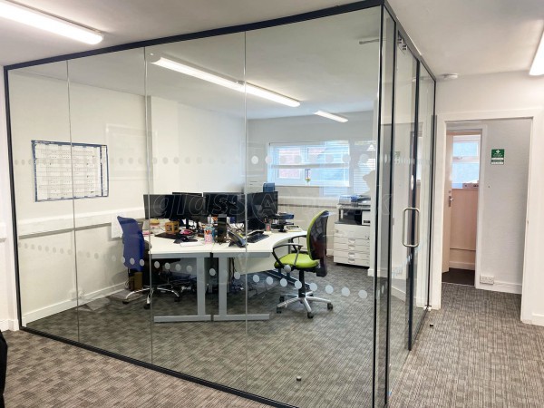 TC Group (Mangotsfield, Bristol): Glass Corner Office Pod