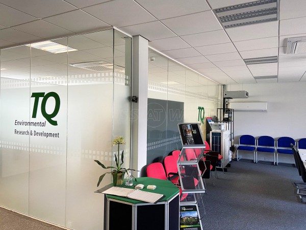 TQ Environmental (Ossett, West Yorkshire): Toughened Glass Office Partition