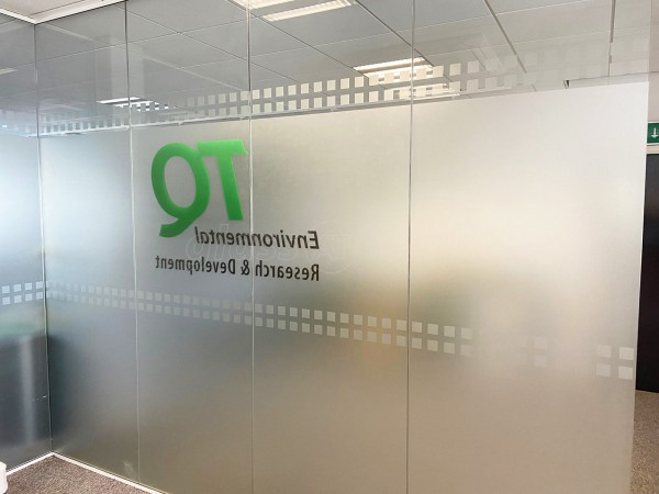 TQ Environmental (Ossett, West Yorkshire): Toughened Glass Office Partition