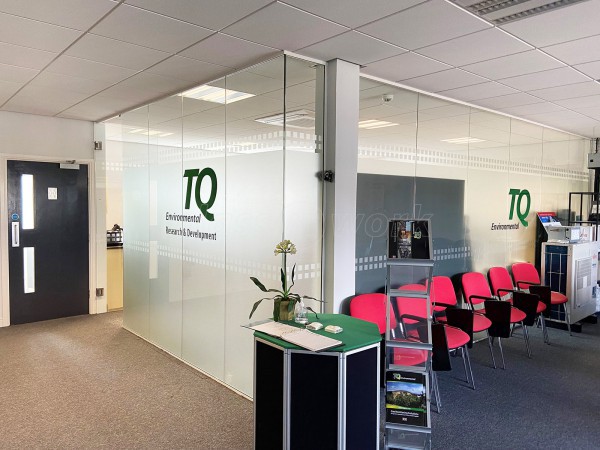 TQ Environmental (Ossett, West Yorkshire): Toughened Glass Office Partition