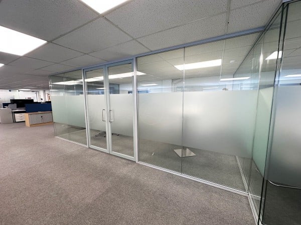 TT Electronics (Fairford, Gloucestershire): Acoustic Glass Office And Meeting Room
