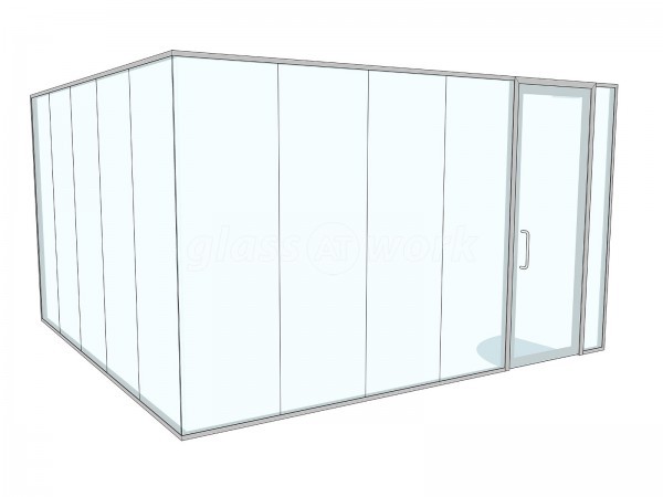 TT Electronics (Fairford, Gloucestershire): Acoustic Glass Office And Meeting Room