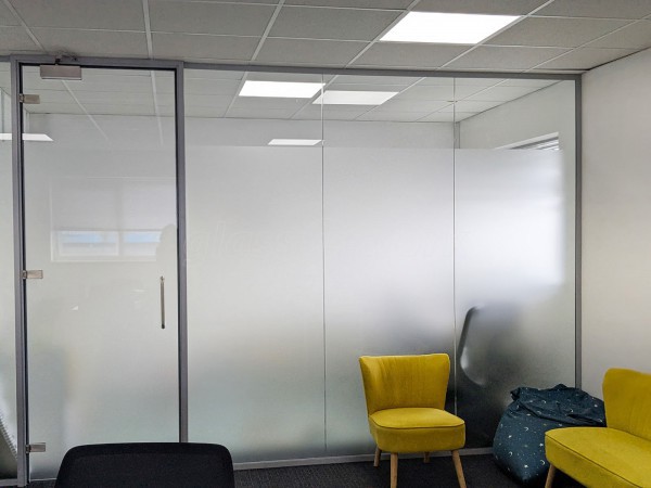 Talking Lab (Waterlooville, Hampshire): Acoustic Glass Office Partition