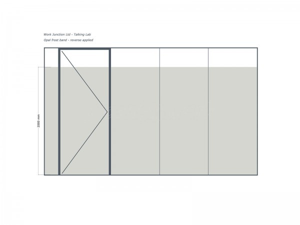 Talking Lab (Waterlooville, Hampshire): Acoustic Glass Office Partition