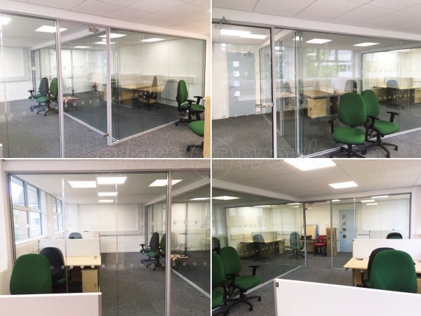 Thomas and Sons [Construction] Limited (University Park, Nottingham): Double Glazed Frameless Glass Partition Walls