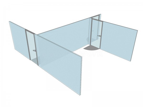 Thomas and Sons [Construction] Limited (University Park, Nottingham): Double Glazed Frameless Glass Partition Walls