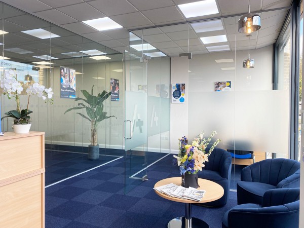 Tax Assist - Leicester (Leicester, Leicestershire): Toughened Glass Office Partitions