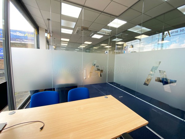 Tax Assist - Leicester (Leicester, Leicestershire): Toughened Glass Office Partitions