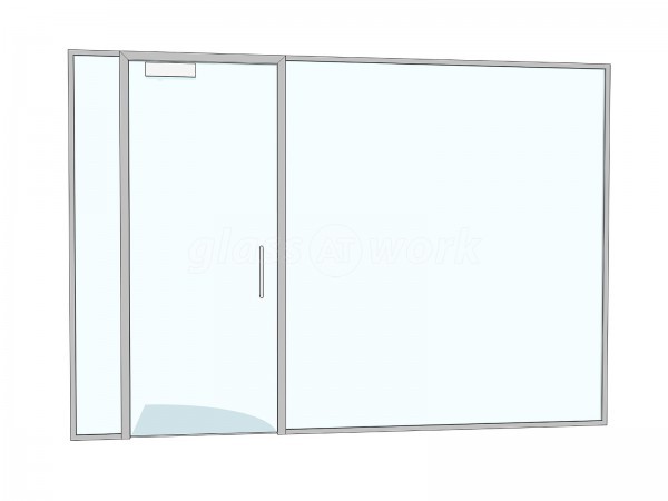 Taylors Supplies (Newcastle upon Tyne, Tyne and Wear): Acoustic Glass Office Partitions