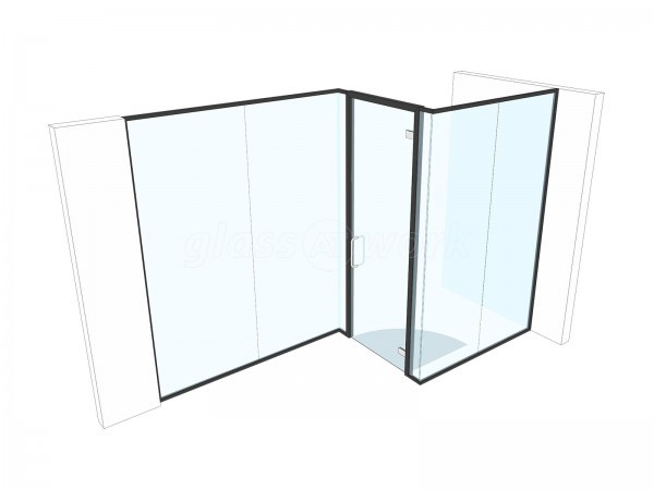 Teemo Designs (Peterborough, Cambridgeshire): Stepped Glass Partition Wall Using Acoustic Glazing