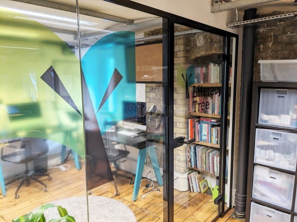 The Literacy Tree (Clerkenwell, London): Glass Office Partition With Acoustic Glass