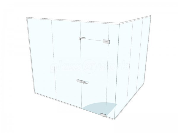 The Property Crew (Tower Bridge, London): Acoustic Glass Corner Office