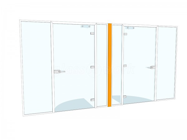 The Wimpole Clinic (Harley Street, London): Acoustic Glass Office Partitions and Consultation Rooms
