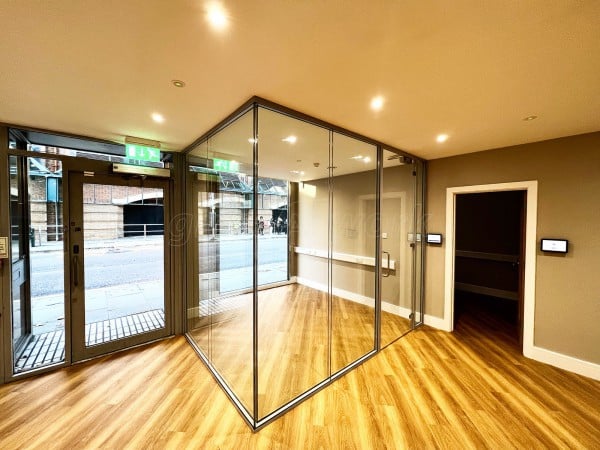 Tinklin Springall Solicitors (Bromley, Kent): Double Glazed Glass Partitions Corner Office